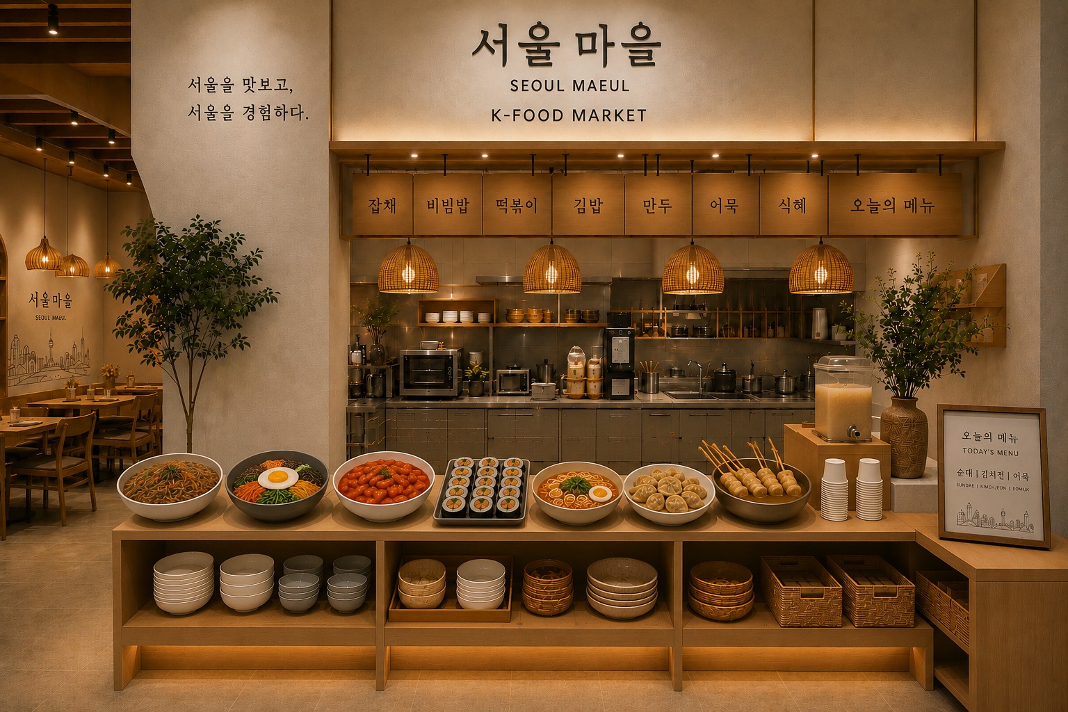 서울마을 K-Food 공간